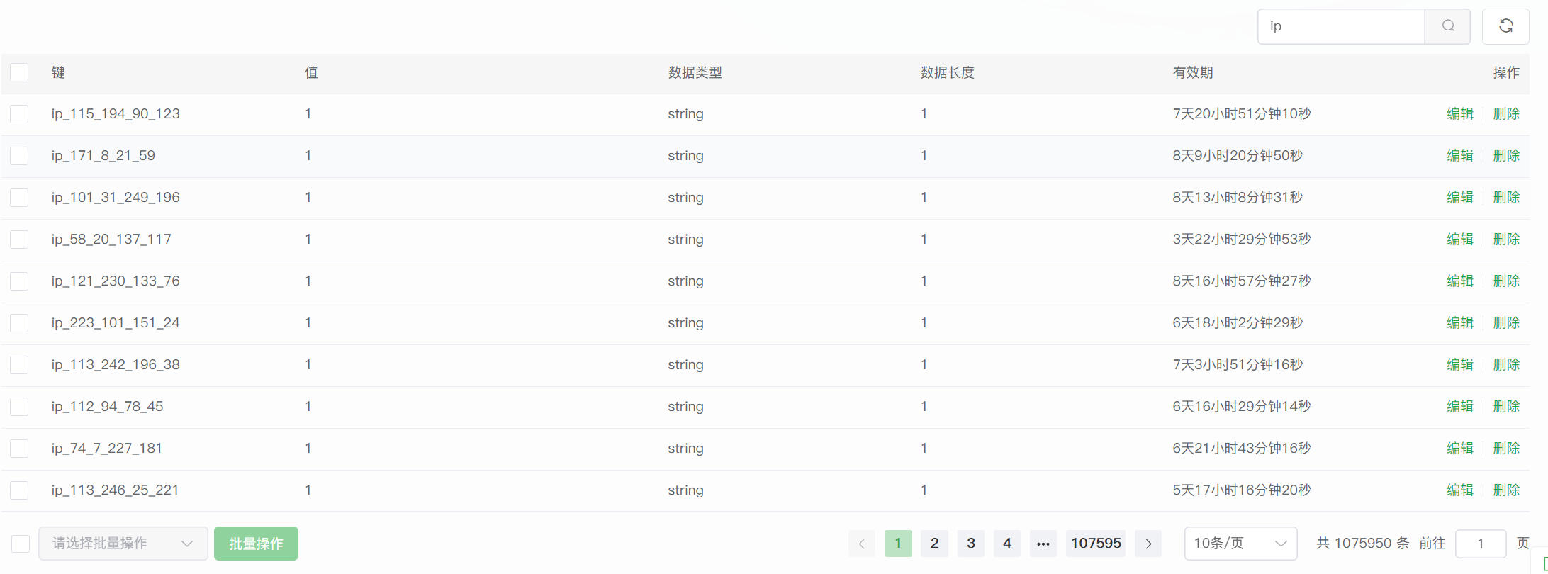 cc攻击拦截了110万IP
